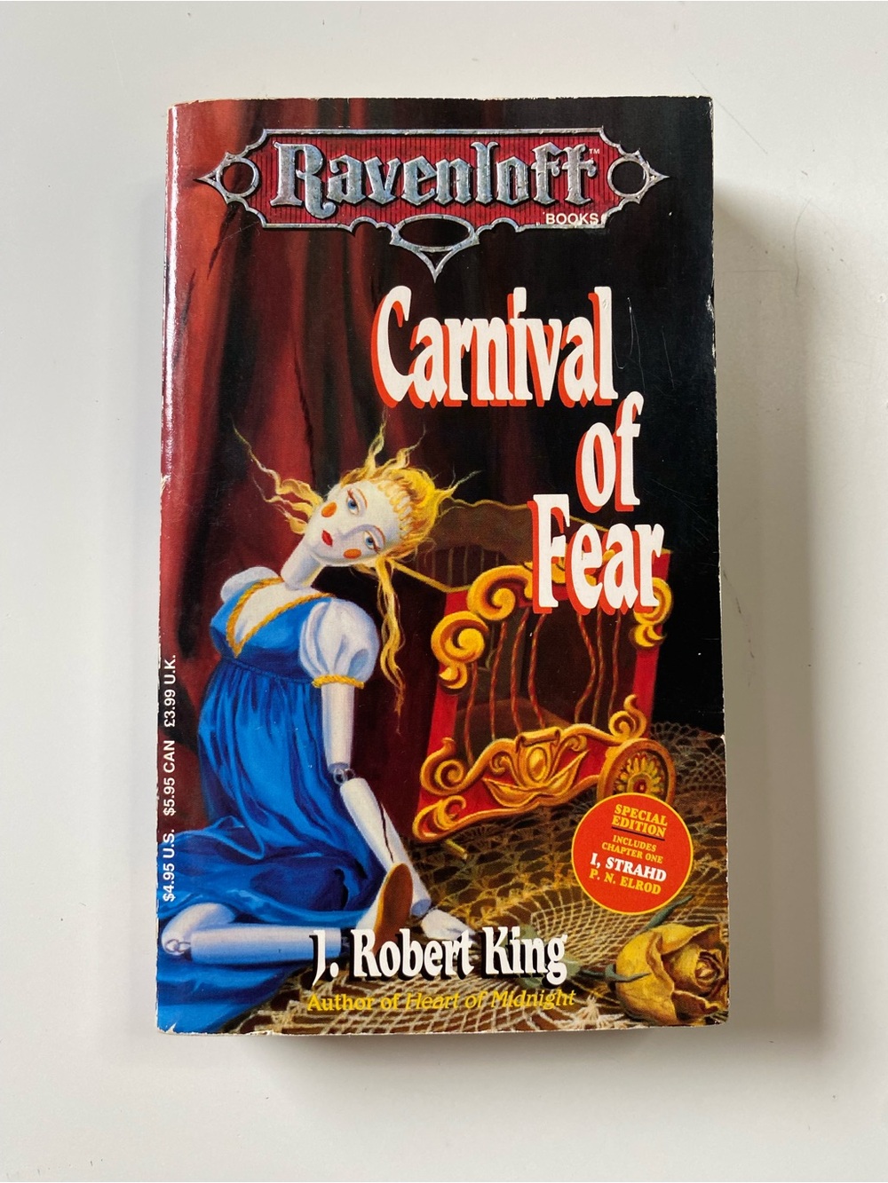 Ravenloft : Carnival of Fear by J. Robert King (1993) First Edition